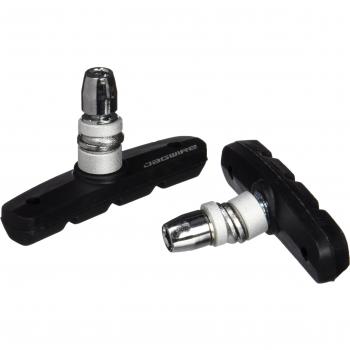 Jagwire Juego de 2 Pares de Zapatas de Freno roscadas Tipo V-Brake para Bicicleta, 70 mm