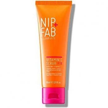 Nip + Fab Vitamin C Fix Scrub Exfoliante Facial 75ml con Aceite de Coco y Semilla de Café