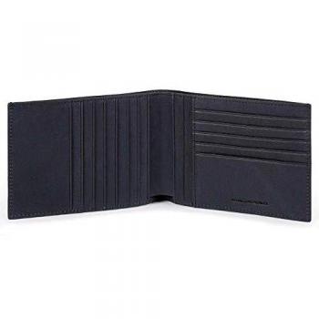 Billetero Hombre con Doce Bolsillos Porta Tarjetas
