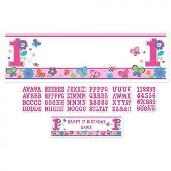 amscan Sweet Personaliza estandartes Gigante de cumpleaños con Texto en inglés