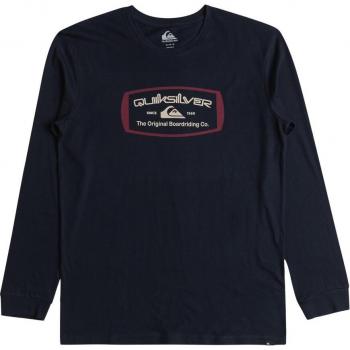 Camiseta de hombre Quiksilver Mind Barrel manga larga negra - S