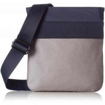 Tommy Hilfiger TWO Tone Mini Flat Crossover, Shopper y Bolso para Hombre, Varios Colores
