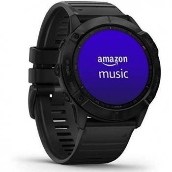 Garmin Fenix 6x Pro, Reloj Inteligente GPS Multideporte Unisex Adulto, Negro, L