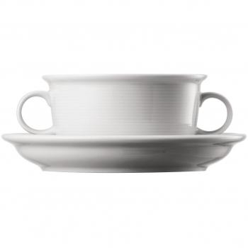 Thomas' Trend, Plato y Taza S de Consomé, con Asa, 0,33 L, Color Blanco