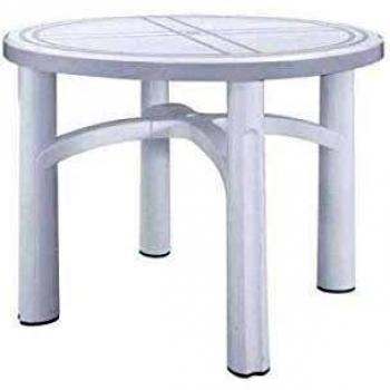 Resol Mesa, Resina, Blanco, 100x74cm