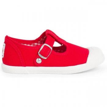 Zapatillas de Lona con Puntera de Goma para Niños