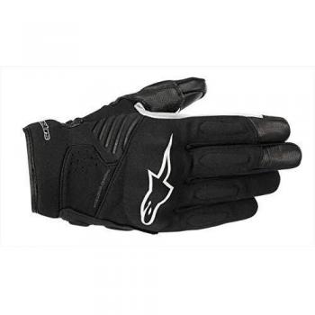 Motorcycle gloves Alpinestars Faster Gloves Black, Black, L