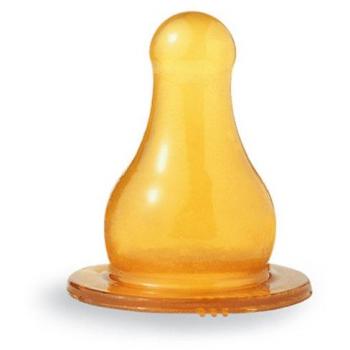 Tetina Redonda Suavinex de Látex para Papilla Flujo Denso 2uds