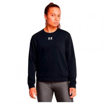 Under Armour Women's Rival Terry Crew Sweatshirt - Black XL
