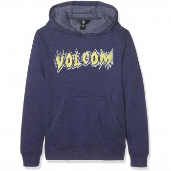 Volcom Niño Niños Vibes – Sudadera con capucha sudadera con capucha de azul sudadera con capucha, niño, Kinder Vibes Sweatshirt Hoodie Kapuzen-Pullover Blau, Blue Plum, XL