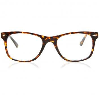 Gafas Recetadas Cuadrado Montuta Completa Acetato Tortoiseshell para Hombre - Gafas Anti-Azules - SmartBuy Collection