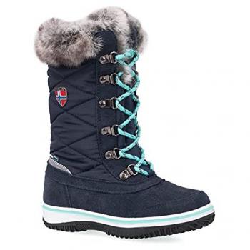 Trollkids Botas De Nieve Holmenkollen Azul, tipo: botas de nieve, características: color azul, talla 37 EU