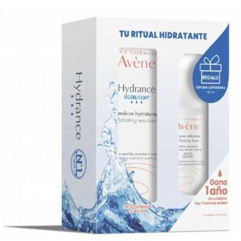Avène Hydrance Emulsión Ligera Hidratante 40ml + Espuma Limpiadora 50ml Pack