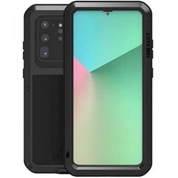 Funda Híbrida Love Mei Ultra Resistente para Samsung Galaxy S20 - Negra