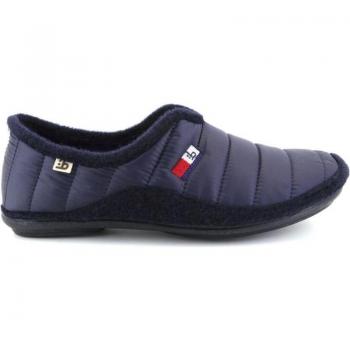 BEREVERE 1650 Zapatillas de casa de hombre azul marino