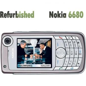 Teléfono móvil Nokia 6680 original reacondicionado