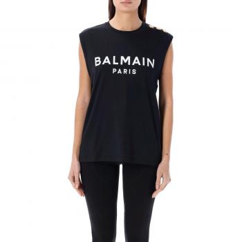 Balmain Women's Black Tank Top - Size M