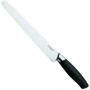 Fiskars Cuchillo para pan, Longitud total: 36 cm, Acero de calidad/Plástico, Functional Form+, 1016001
