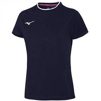 Mizuno Women's Short Sleeve Polo Shirt - Blue XL