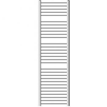 Radiador de Baño Moderno Blanco 500 x 1800 mm - Plano - Con Conexión Lateral - Acero - Calefactor Toallero y Secador de Toallas