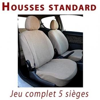 BANCAREL TUA Alcan Fundas de Asiento estándar para automóvil, Color Beige