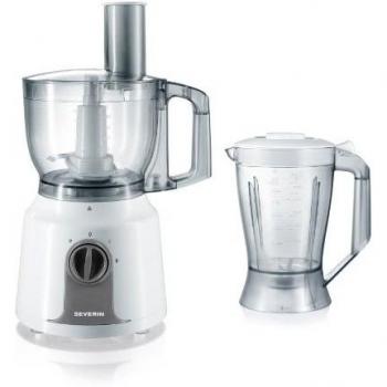 Severin KM 3909 - Procesador de alimentos, 375 W, color blanco