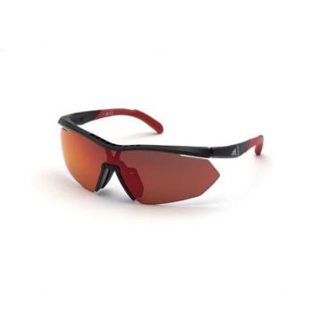 Adidas Women's SP0016 Cat. 3 Mirrored Sunglasses - White with Gold Roviex Mirror