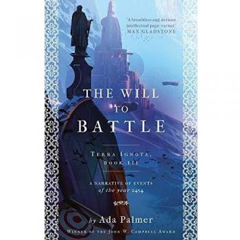Libro The Will to Battle - Novela de fantasía, parte de la serie The Laundry Files, escrita por Charles Stross, con elementos de horror cósmico y espionaje, que combina humor oscuro con acción y aventuras en un