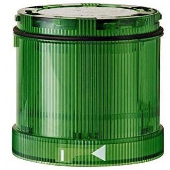 Elemento de señalización LED Werma KombiSIGN 71, constante, verde, Ø 70mm, alimentación 24 V CA/CC
