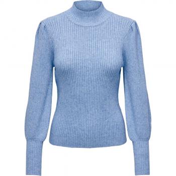 Camiseta de Manga Larga Cuello Alto Mujer Only Katia Allure Melange