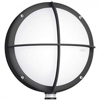Aplique Exterior LED Steinel L 331 S con Sensor de Movimiento, 360°, 8.4W, IP44, Color Antracita