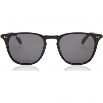 DIFF Justin Baldoni Maxwell Black Grey Lens Men's Sunglasses 59mm