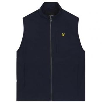 Lyle & Scott Men's Navy Softshell Gilet - Extra Small