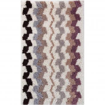 Sorema Terra - Alfombra para baño, de algodón, 50 x 80 cm, multicolor