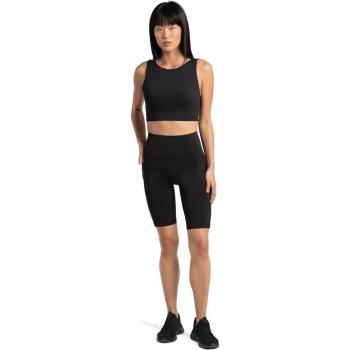 Pantalón corto Step Up Lolë - Leggings cortos negros para mujer, marca Lolë, diseño cómodo y ligero, ideal para actividades al aire libre y ejercicio