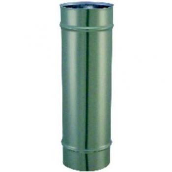Tubo de acero inoxidable 125mm x 1,00m Isotip Joncoux