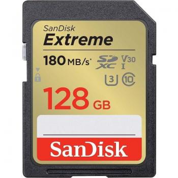 SanDisk Extreme 128GB SDXC UHS-I Card Class 10 V30 U3