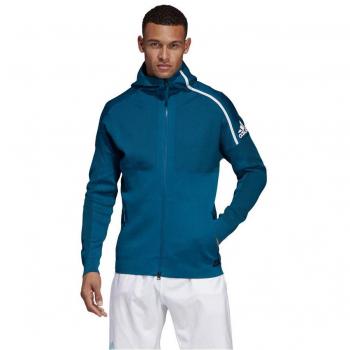 adidas Parley Zne HDY Sudadera, Hombre, Azul