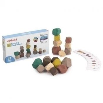 Miniland: Set de Piedras Apilables Ecológicas