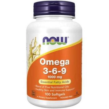 Omega 3-6-9 Essential Fatty Acids 1000 mg Softgels - 100 Count