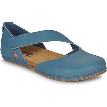Art Sandalias Creta 0384 de Piel con Autocierre para Mujer en Color Azul Vaquero
