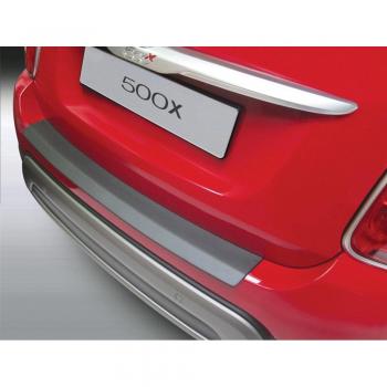 RGM RBP831 Protector del Parachoques Trasero ABS Compatible con Fiat 500X 2/2015-Negro, Negro