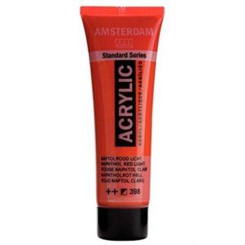 Amsterdam Acrílico 20ml Naftol Luz Roja