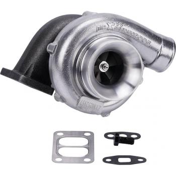 Maxpeedingrods T70 Universal Turbocharger with T3 Flange for Twin-Scroll Exhaust, suitable for 2.0L-3.0L engines, capable of supporting over 500HP