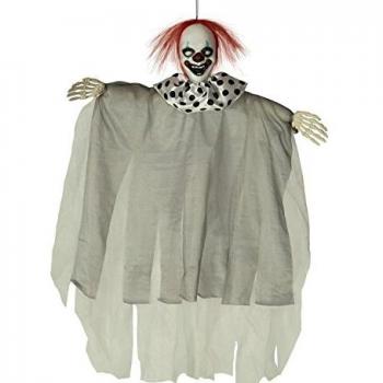 Colgante de Payaso Diabólico de 45 cm para Halloween