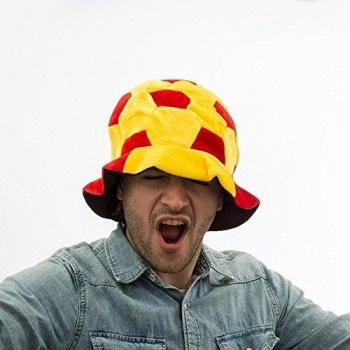 Genérico - Gorro pelota de fútbol bandera de españa