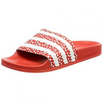 Chanclas Adidas Originals Adilette para mujer color rojo modelo Fx5921