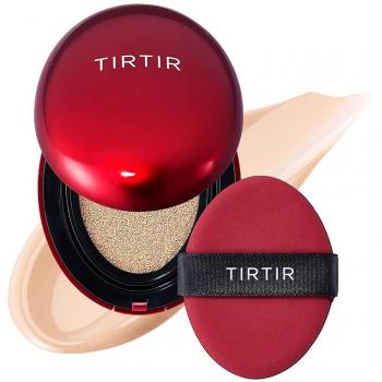 TIRTIR Mask Fit Red Cushion Long-Lasting Foundation with High Sun Protection Shade 17C Porcelain 18 g