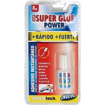 Bricotech S2207243 Pegamento Super Glue Power, 8 G