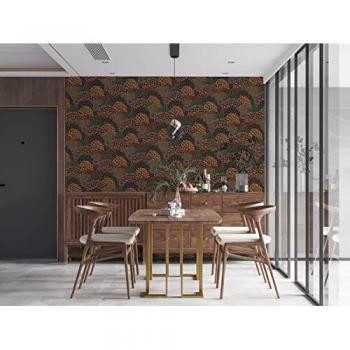 Nara Floral Wallpaper - Matt Non-Woven Wallpaper, Romantic Flower Meadow Design, 10.05 x 0.53 m
